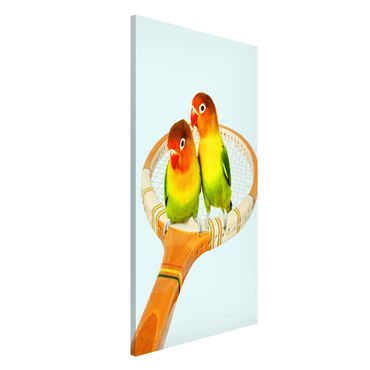 Magnetic memo board - Tennis With Birds