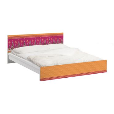 Adhesive film for furniture IKEA - Malm bed 140x200cm - Summer Sari