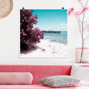 Poster - Paradise Beach Isla Mujeres