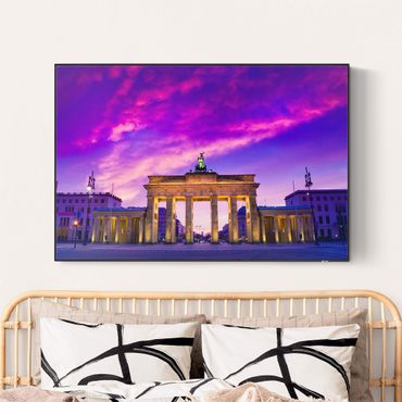 Print with acoustic tension frame system - This Is Berlin!