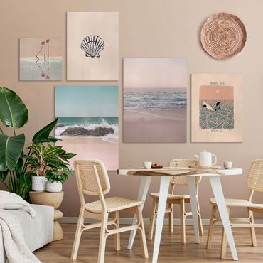 Gallery Walls - The Rose-coloured Ocean