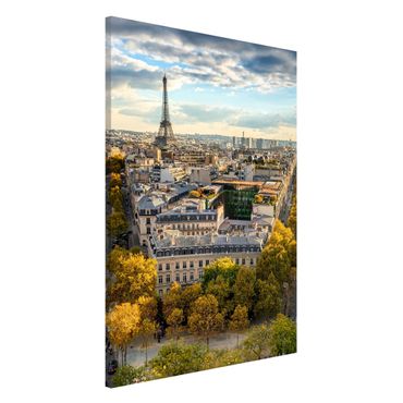 Magnetic memo board - Nice day in Paris
