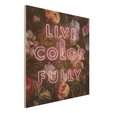 Print on wood - Live Colour Fully