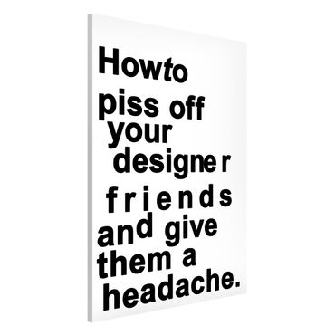 Magnetic memo board - Designers Headache