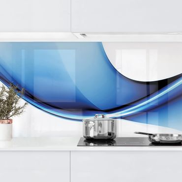 Kitchen wall cladding - Blue Conversion