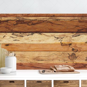 Kitchen wall cladding - Woody Flamed