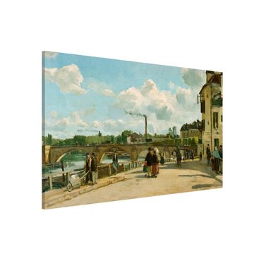 Magnetic memo board - Camille Pissarro - View Of Pontoise