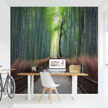 Wallpaper - The Path Through The Bamboo