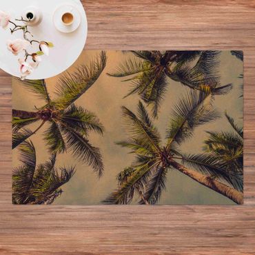 Cork mat - The Palm Trees - Landscape format 3:2