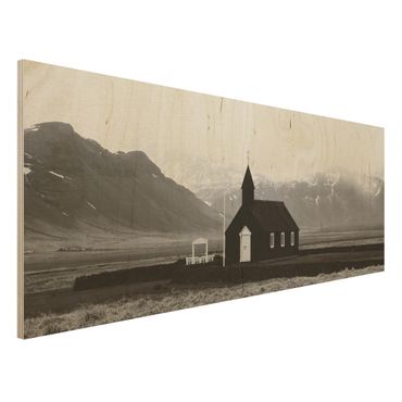 Wood print - The Black Church