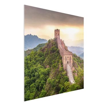 Print on forex - The Infinite Wall Of China - Square 1:1