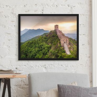 Framed poster - The Infinite Wall Of China