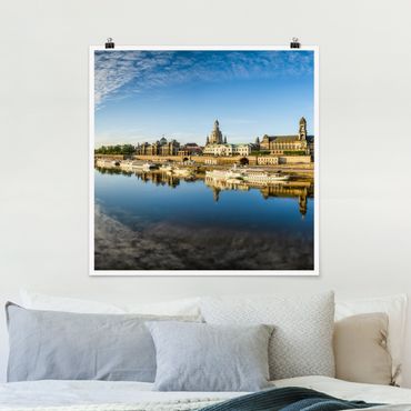 Poster - The White Fleet Of Dresden
