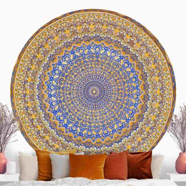 Self-adhesive round wallpaper - Dome Of The Mosque