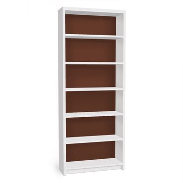 Adhesive film for furniture IKEA - Billy bookcase - Colour Chocolate