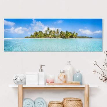 Print on canvas - Crystal Clear Water