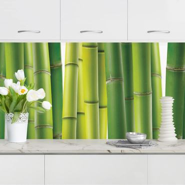 Kitchen wall cladding - Bamboo Plants II
