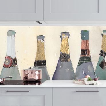 Kitchen wall cladding - Uncorked - Champagne