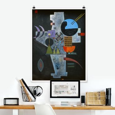 Poster art print - Wassily Kandinsky - Cross Shape