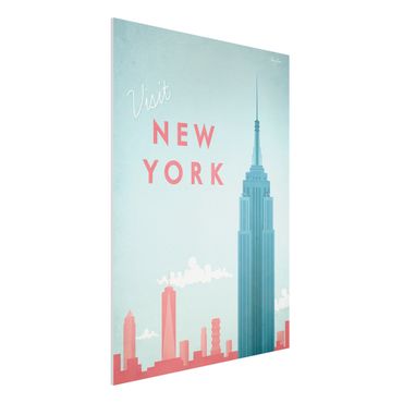 Print on forex - Travel Poster - New York