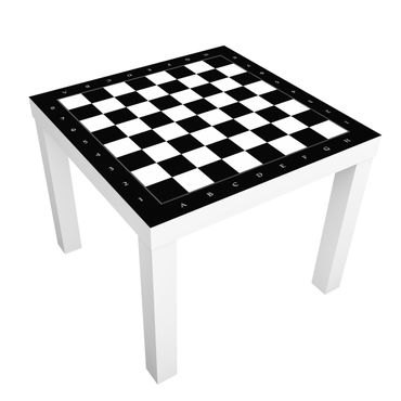 Adhesive film for furniture IKEA - Lack side table - Chessboard