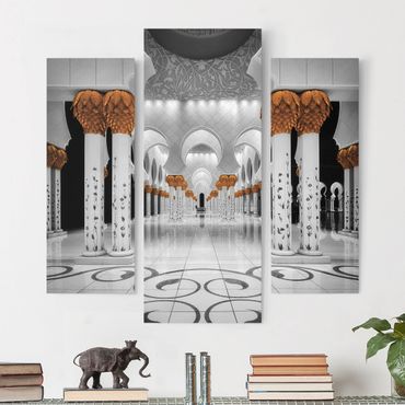 Print on canvas 3 parts - In The Mosque