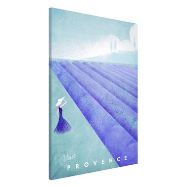 Magnetic memo board - Travel Poster - Provence