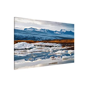 Magnetic memo board - Glacier Lagoon