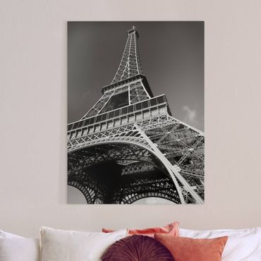 Print on canvas - Eiffel Tower - Portrait format 3:4