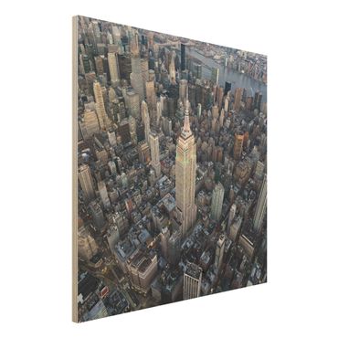 Wood print - Empire State Of Mind