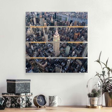 Print on wood - Empire State Of Mind