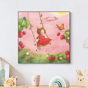 Interchangeable print - The Strawberry Fairy - Tree Swing