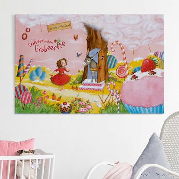 Acoustic art panel - Little Strawberry Strawberry Fairy - Land Of Plenty