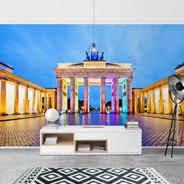 Wallpaper - Illuminated Brandenburg Gate