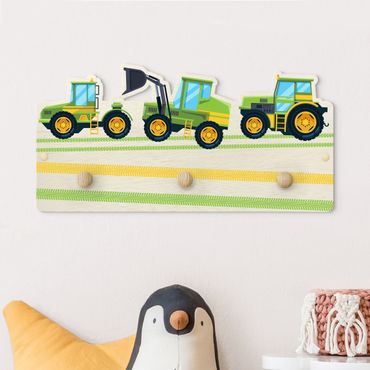 Coat rack for children - Harvester, Tractor And Co