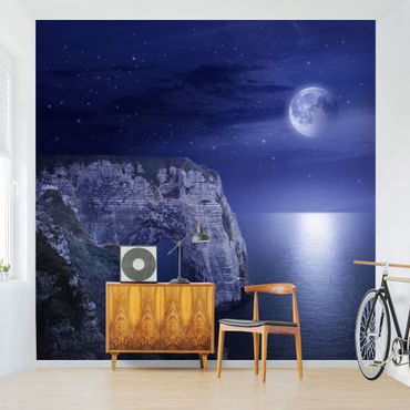 Wallpaper - Étretat In The Moonlight