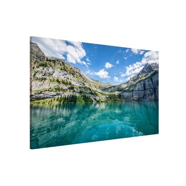 Magnetic memo board - Divine Mountain Lake