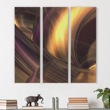 Print on canvas 3 parts - Enchanted Fire
