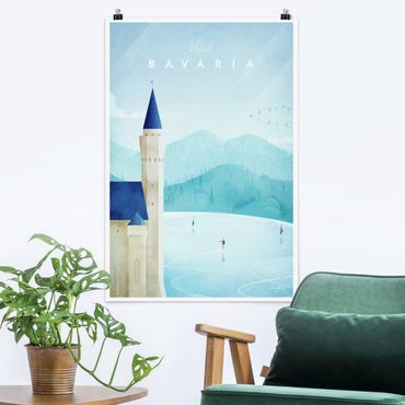 Poster - Travel Poster - Bavaria
