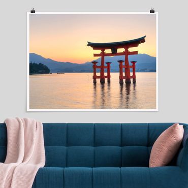 Poster - Torii At Itsukushima