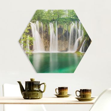 Forex hexagon - Waterfall Plitvice Lakes