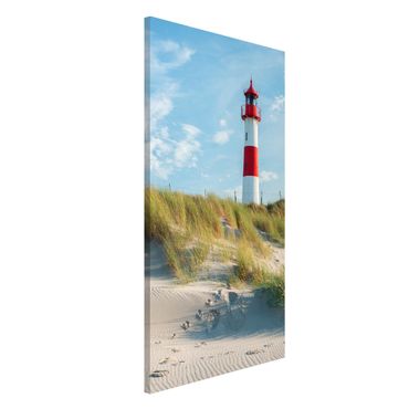 Magnetic memo board - Lighthouse At The North Sea