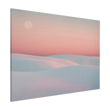 Magnetic memo board - Dunes In The Moonlight