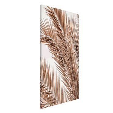 Magnetic memo board - Bronze Coloured Palm Fronds