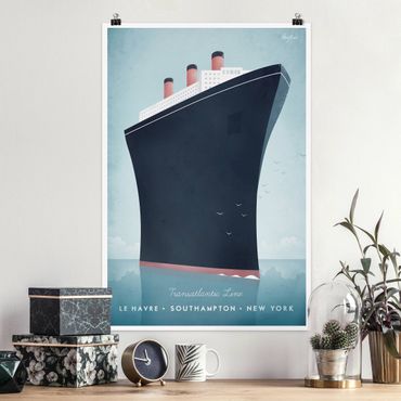 Poster - Travel Poster - Cruise Ship