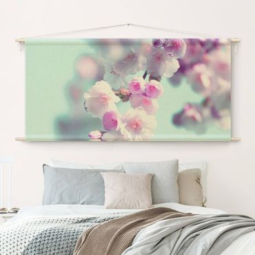 Tapestry - Colourful Cherry Blossoms