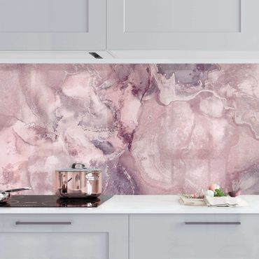 Kitchen wall cladding - Colour Experiments Marble Purple