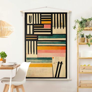 Tapestry - Composition Of Colours With Black Frame