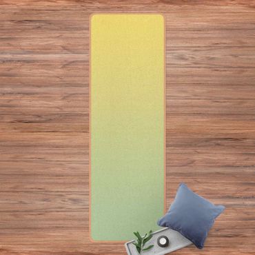 Yoga mat - Colour Gradient Grassy Green