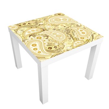 Adhesive film for furniture IKEA - Lack side table - Retro Paisley